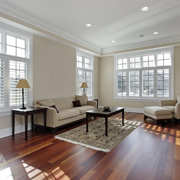 laminate floors can be installed over certain types of existing floors, such as tile or carpet